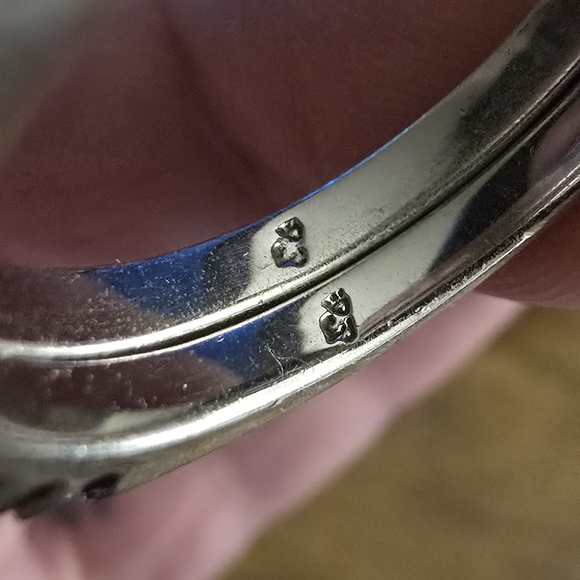 Kay Jewelers Two Stackable Amethyst Rings - Picture 4 of 10